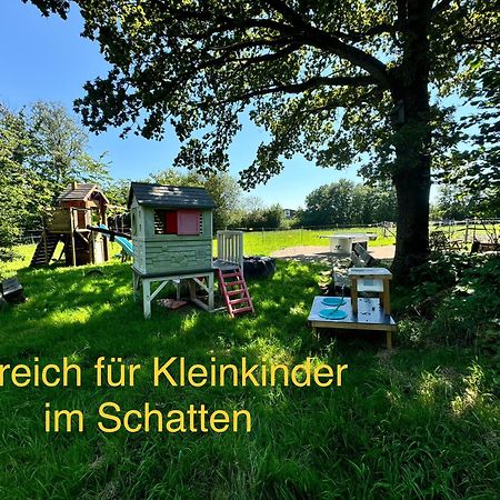 Hof Vierzehnender Im Hohen Venn - 70Qm Fachwerk-Studio - Grosses Wohn-Schlafzimmer Mit Dachterrasse Und Kaminofen - Separate Kueche - Perfekt Fuer Paare - Monschau - Eifel - Hunde Willkommen - Islandpferde 외부 사진