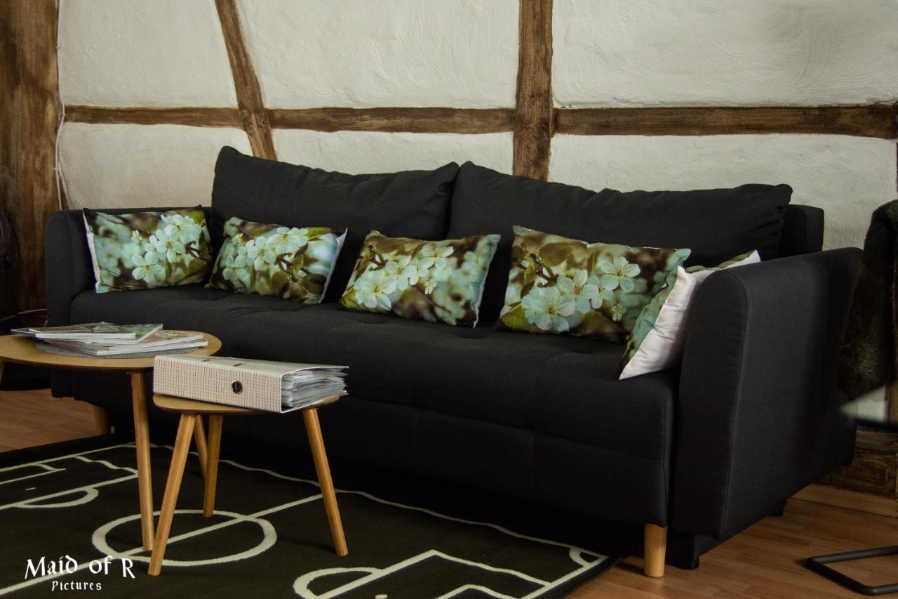 Hof Vierzehnender Im Hohen Venn - 70Qm Fachwerk-Studio - Grosses Wohn-Schlafzimmer Mit Dachterrasse Und Kaminofen - Separate Kueche - Perfekt Fuer Paare - Monschau - Eifel - Hunde Willkommen - Islandpferde 외부 사진